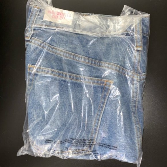 Victoria's Secret PINK High Waist Denim Shorts NWT - Picture 6 of 6